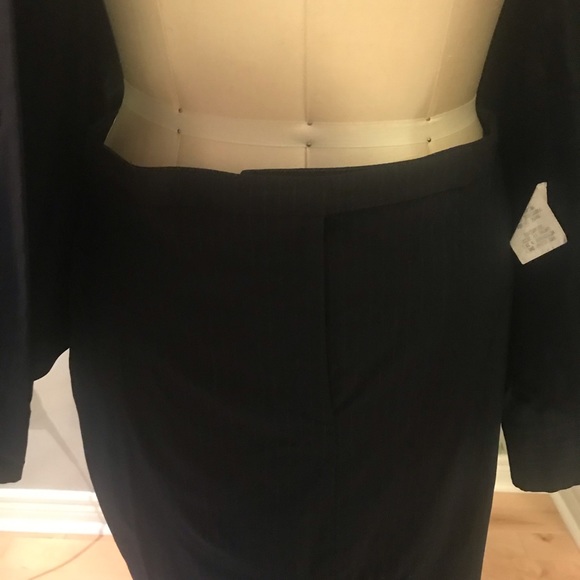 Black Fitted Pin-stripped Suit - Picture 3 of 6